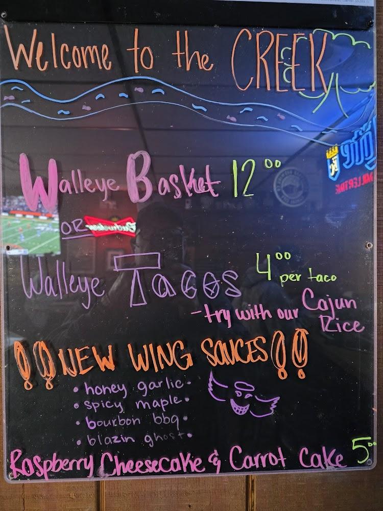 Clear Creek Menu image 4